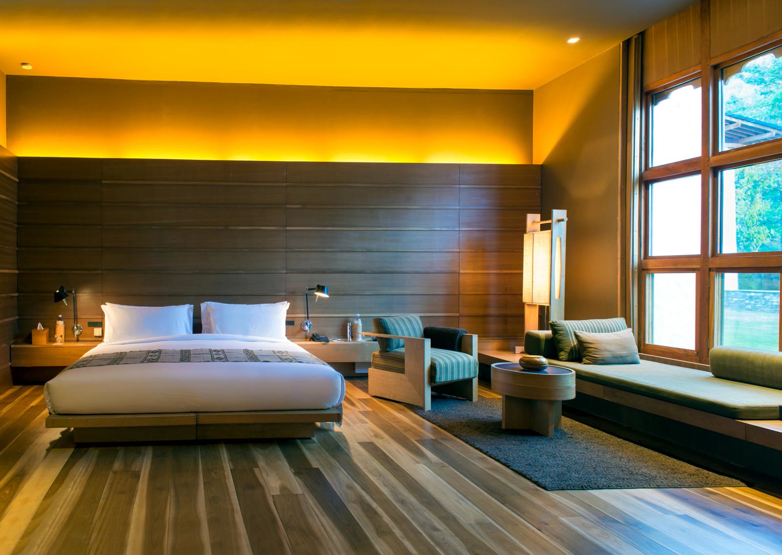 A suite interior at Amankora Thimphu, Bhutan