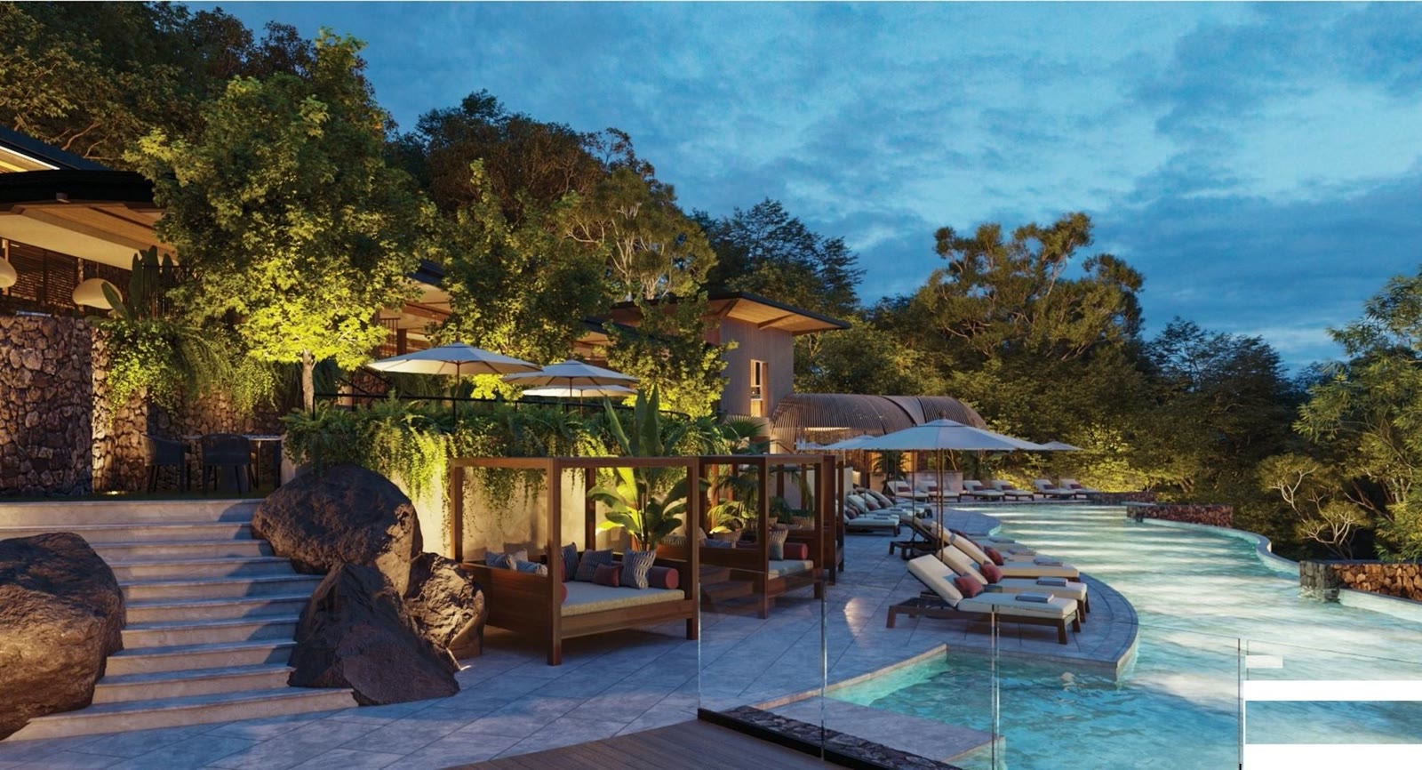 Pool at Andaz Peninsula Papagayo