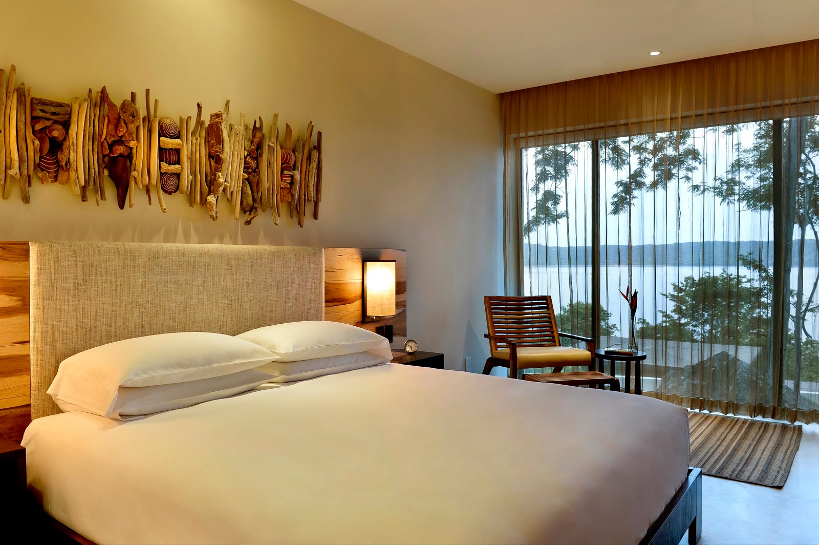 Bay-view king room at Andaz Peninsula Papagayo