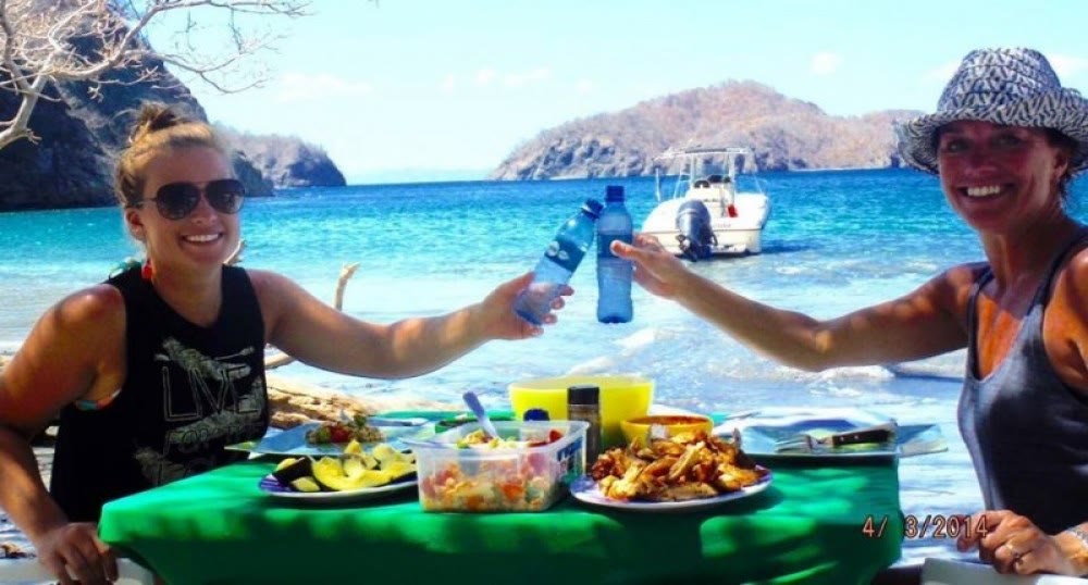 A private sunset sail off the Guanacaste coast