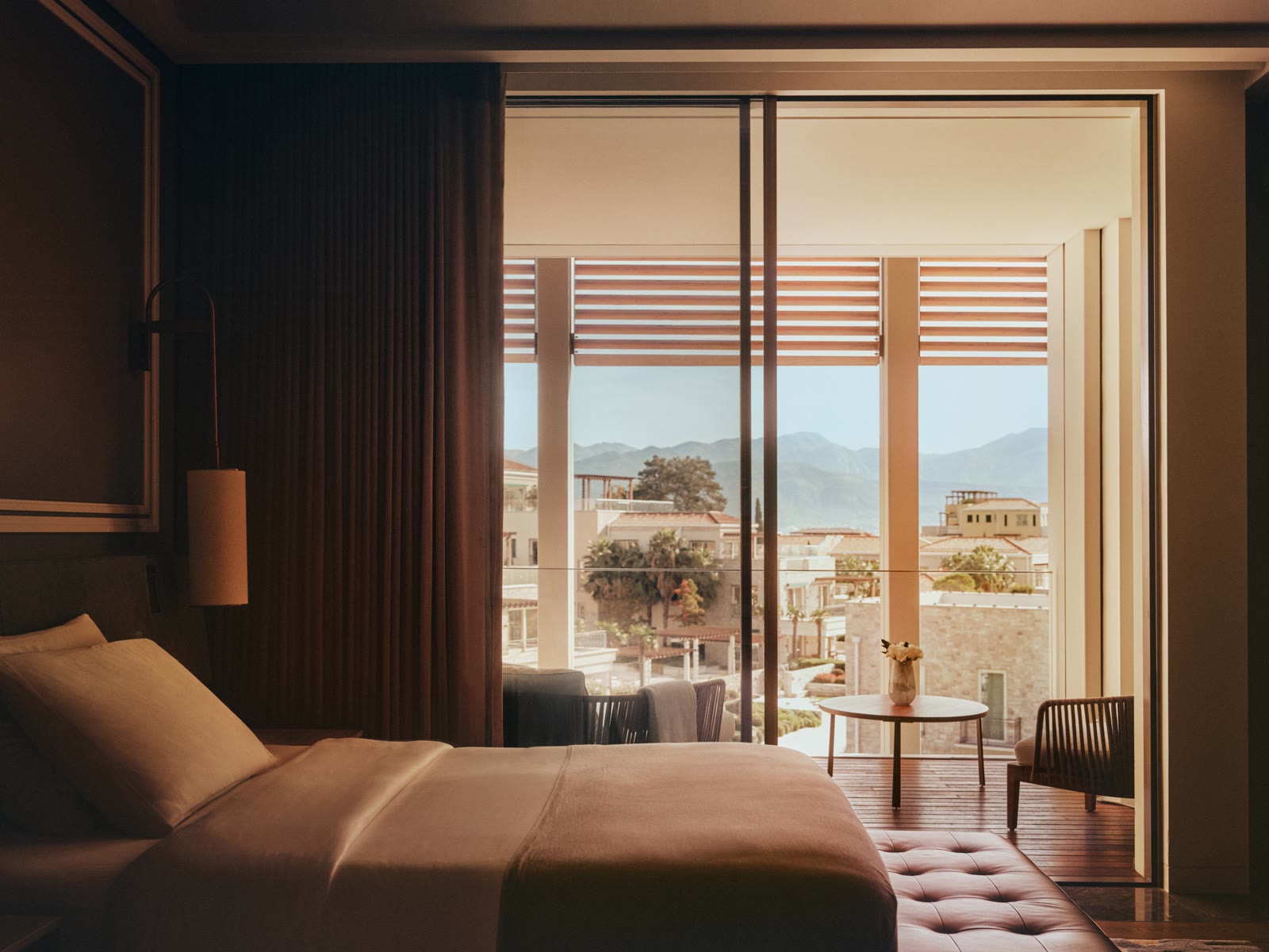 A Panoramic Bay View room at One&Only Portonovi