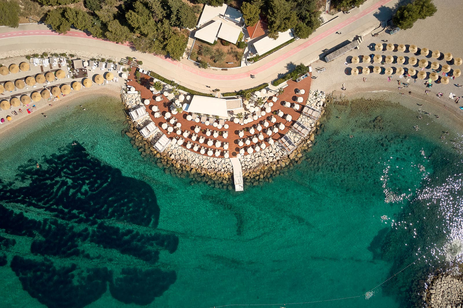 A sea-view room at the Radisson Blu Resort & Spa, Split