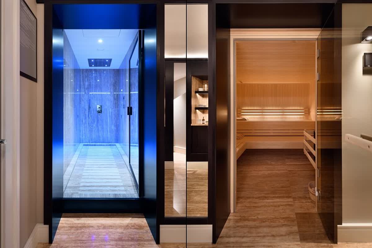 The wellness area at the Bairro Alto Hotel, Lisbon