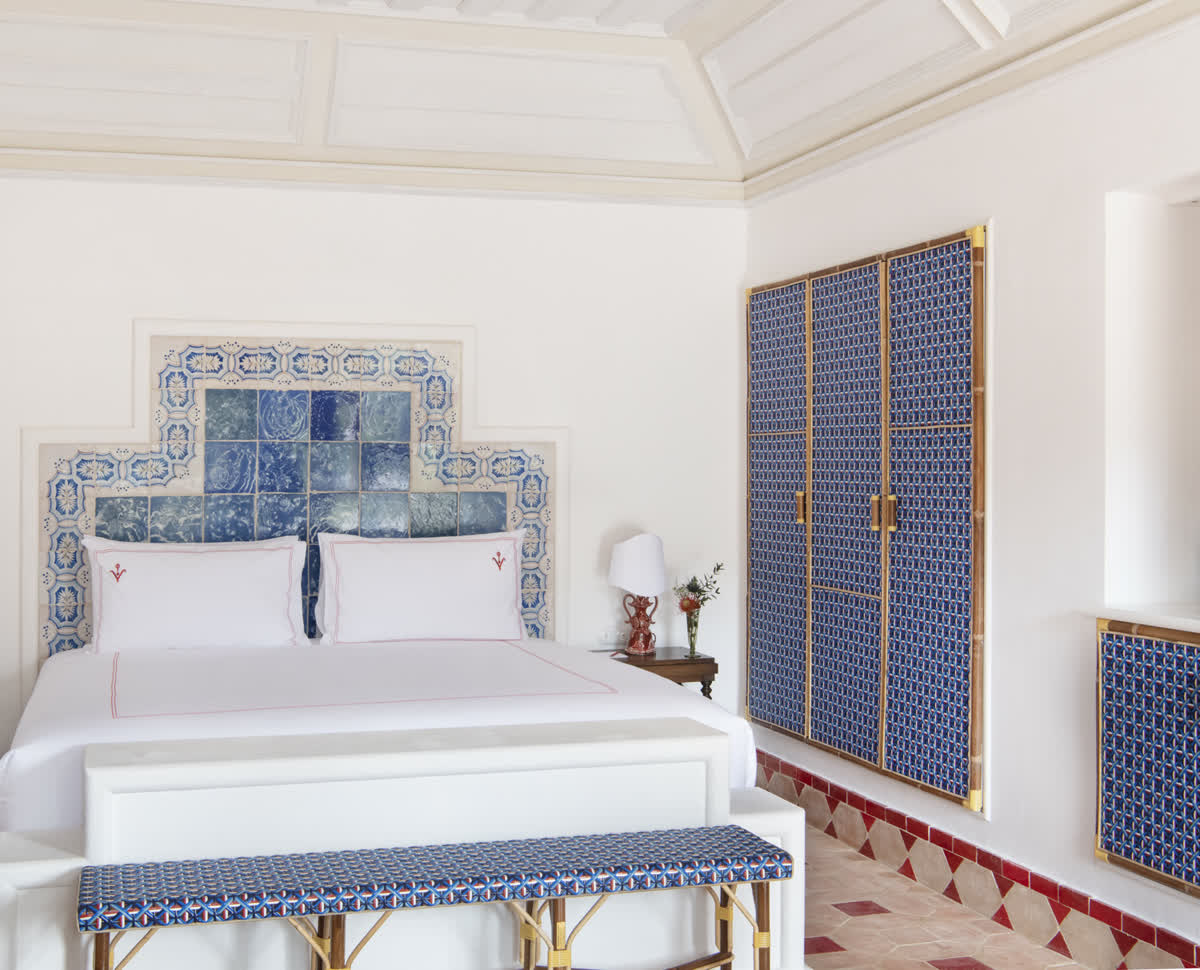 A garden room at Vermelho, Melides
