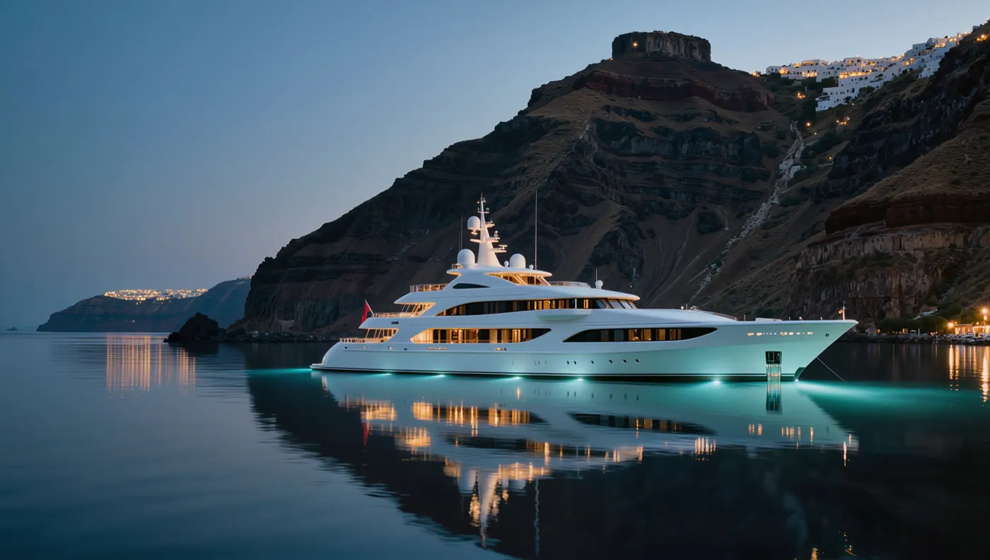 A luxury motor yacht for a day or a week