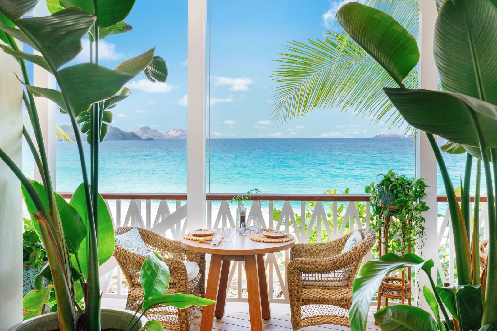 La Case restaurant at Cheval Blanc St-Barth