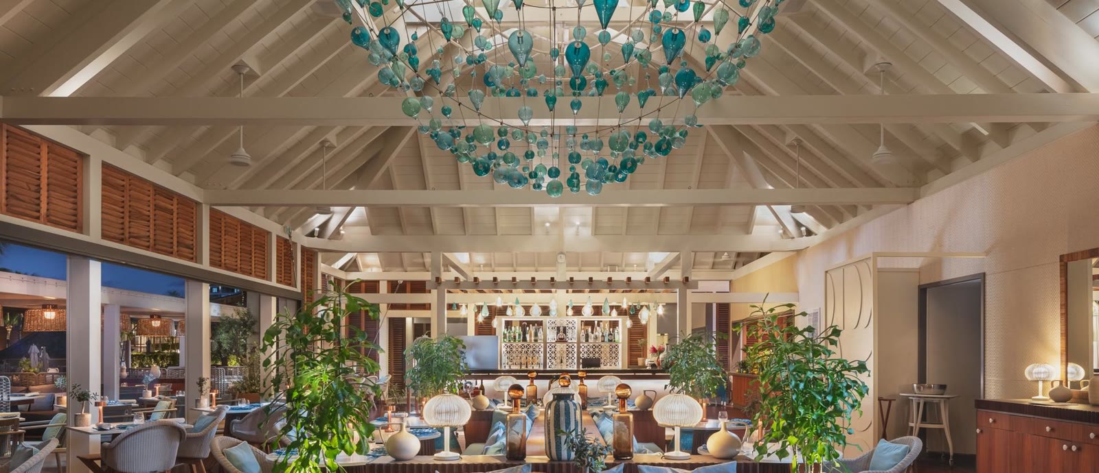 The Amis St. Barth restaurant at Le Barthelemy