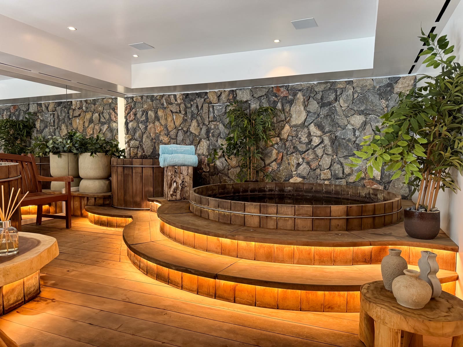 The spa at Le Barthelemy Hotel & Spa, St. Barths
