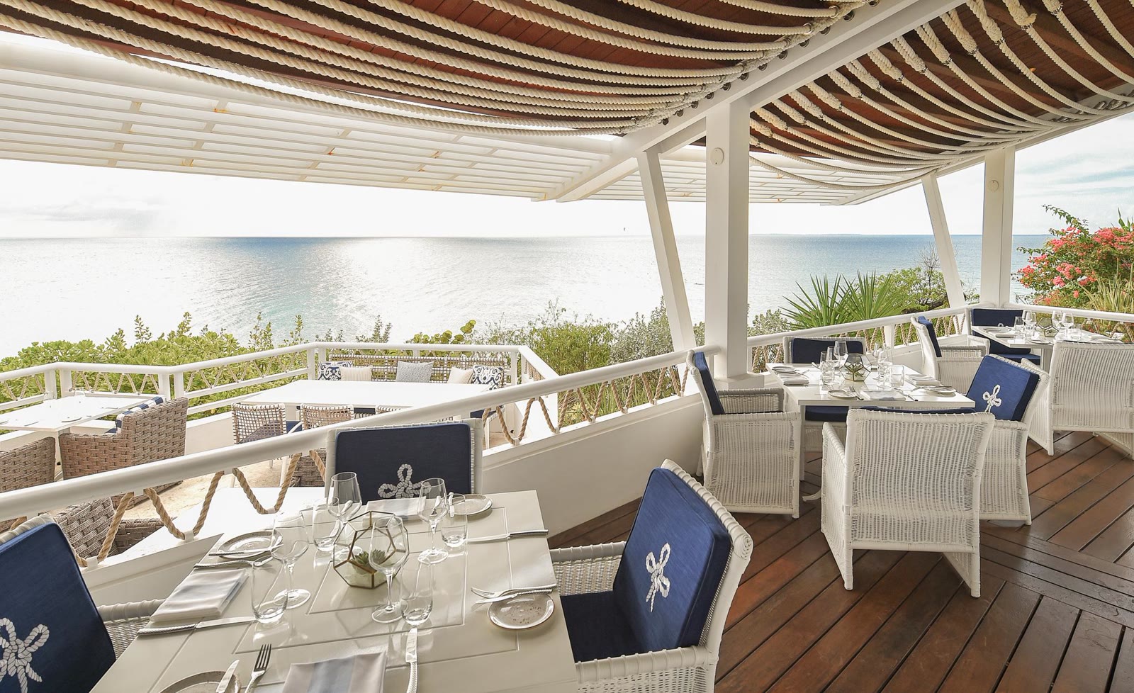The Celeste restaurant at Malliouhana, Anguilla