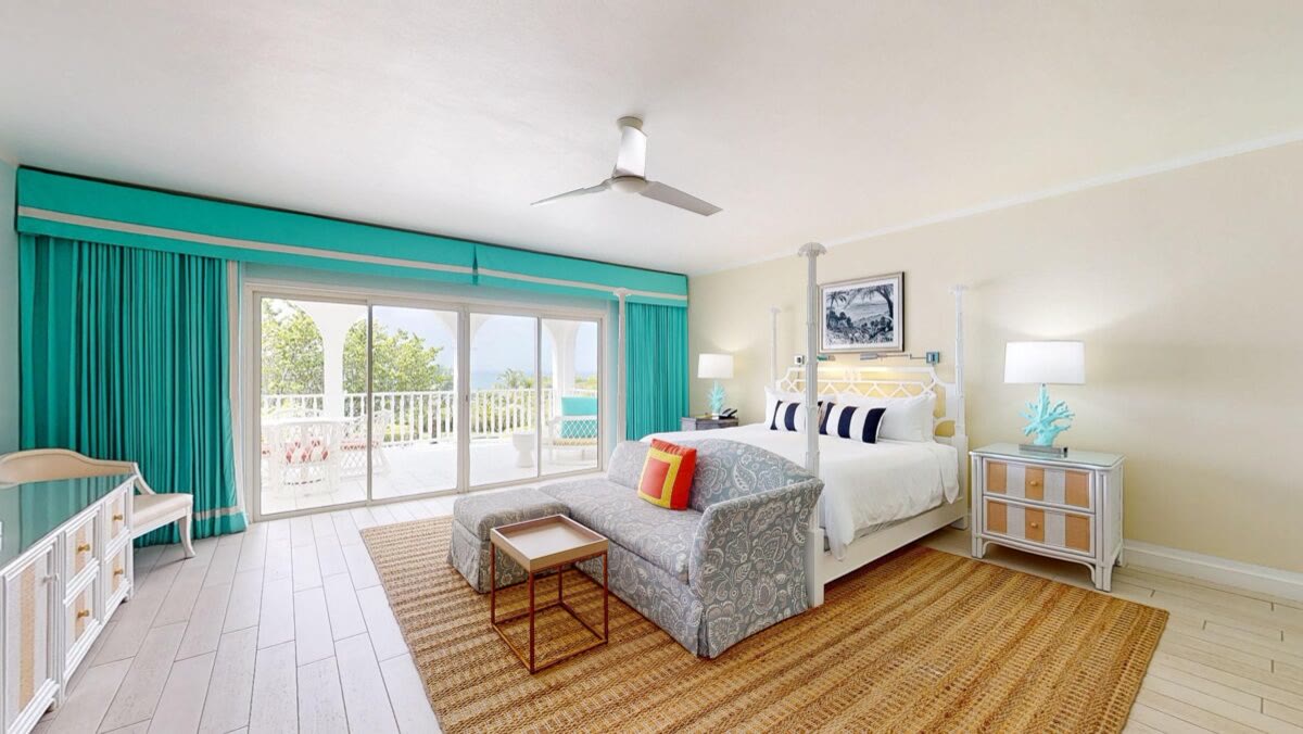 A guest room at Malliouhana, Anguilla