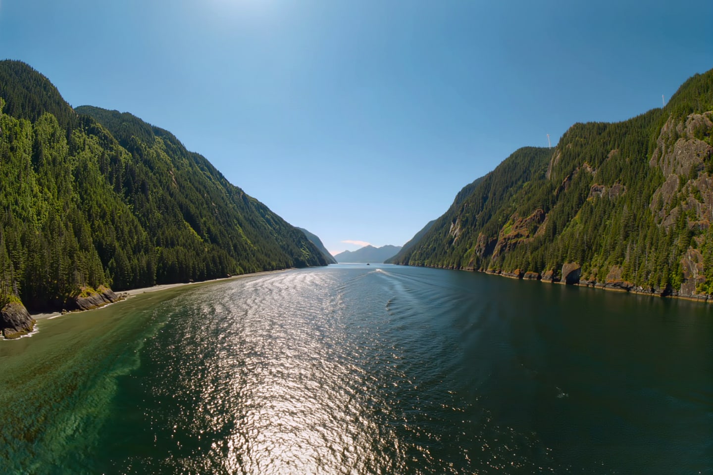 Scenic cruising Princess Royal Channel