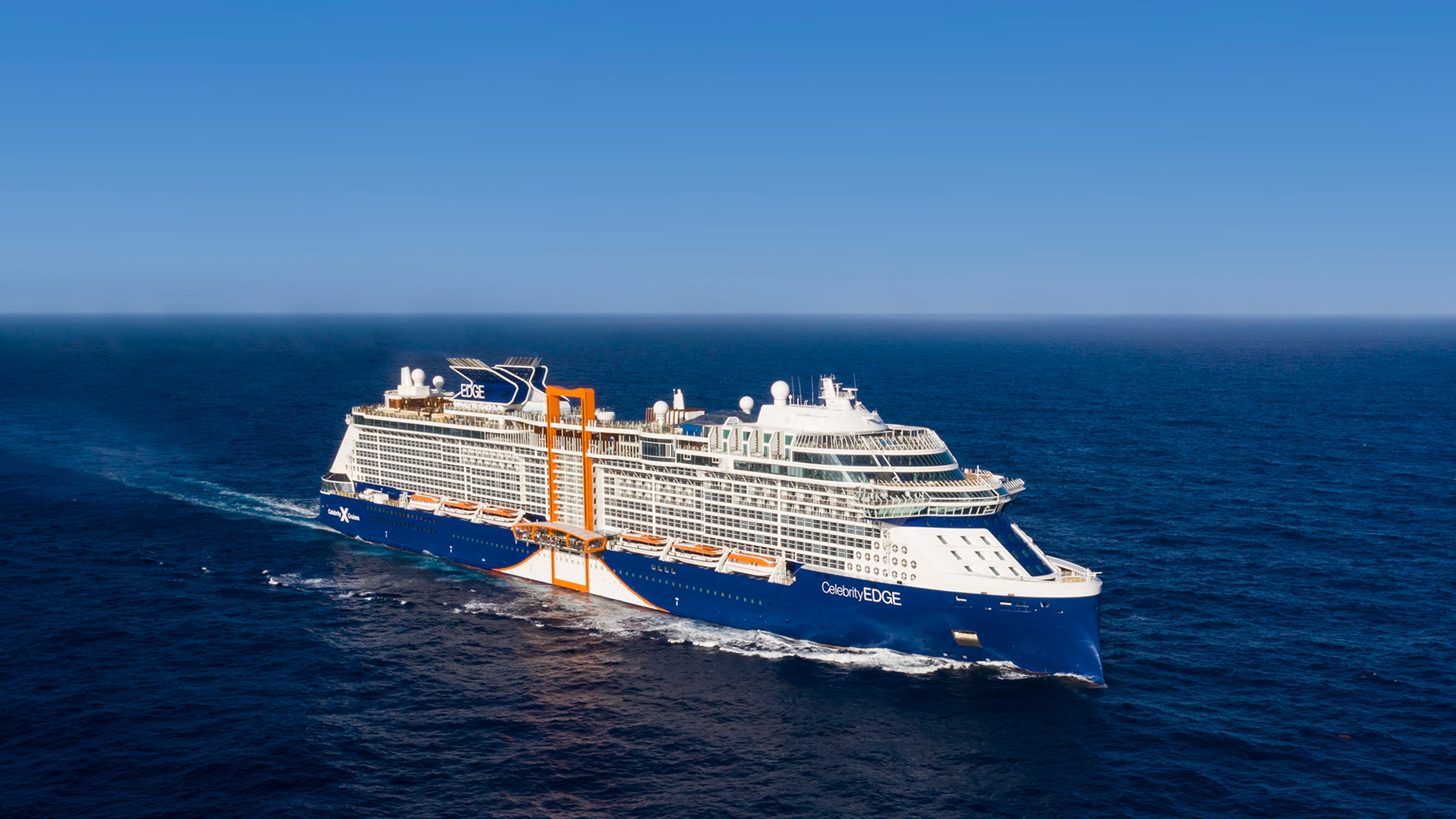 Celebrity Edge at sea