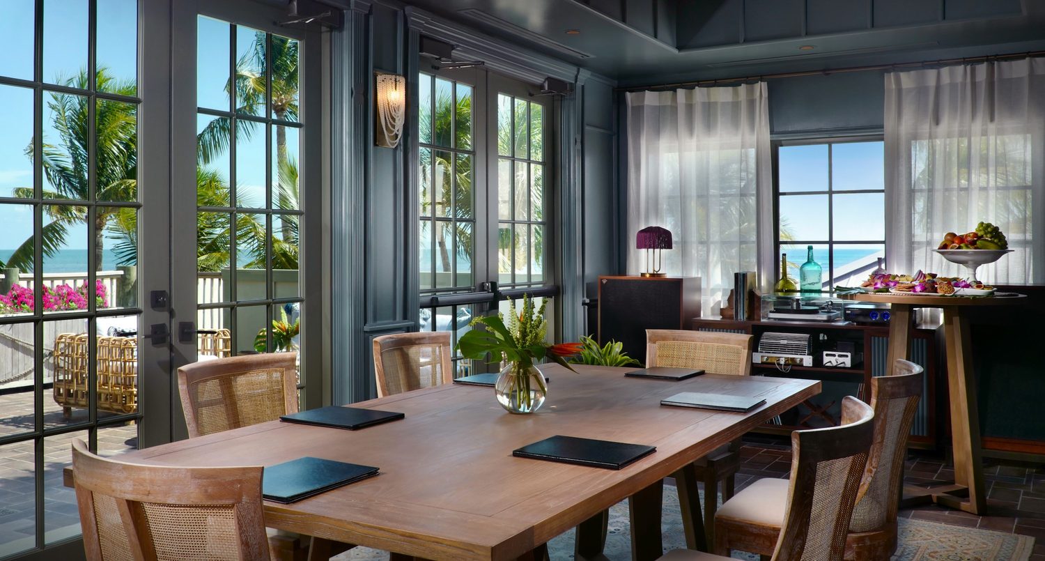 Great room island interior