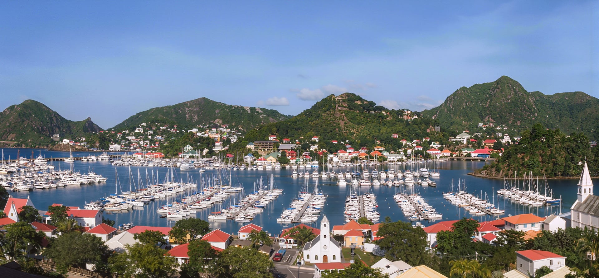 Lesser Antilles featuring St Lucia & Nevis
