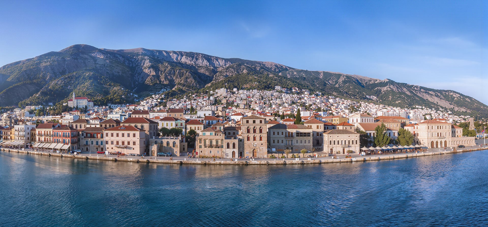 European autumn in the Aegean Sea