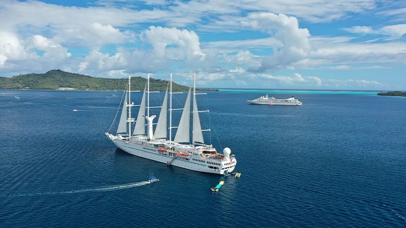 Cruising private yacht style