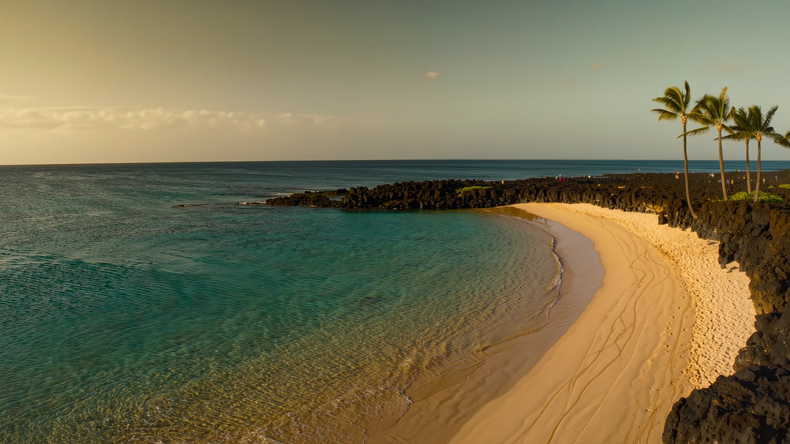 The Poipu coast of Kauai