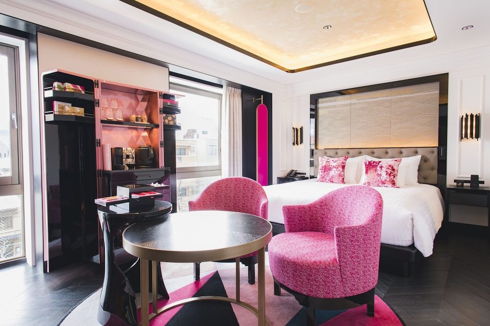 A guest room at Fauchon L'Hotel Kyoto