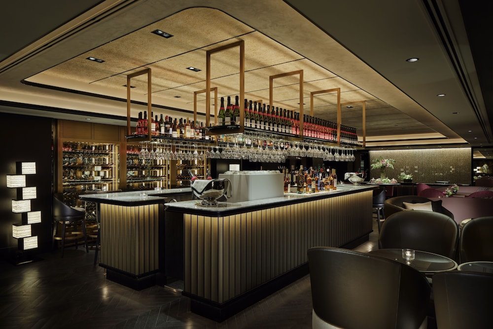 The wine and tea bar at Fauchon L'Hotel Kyoto