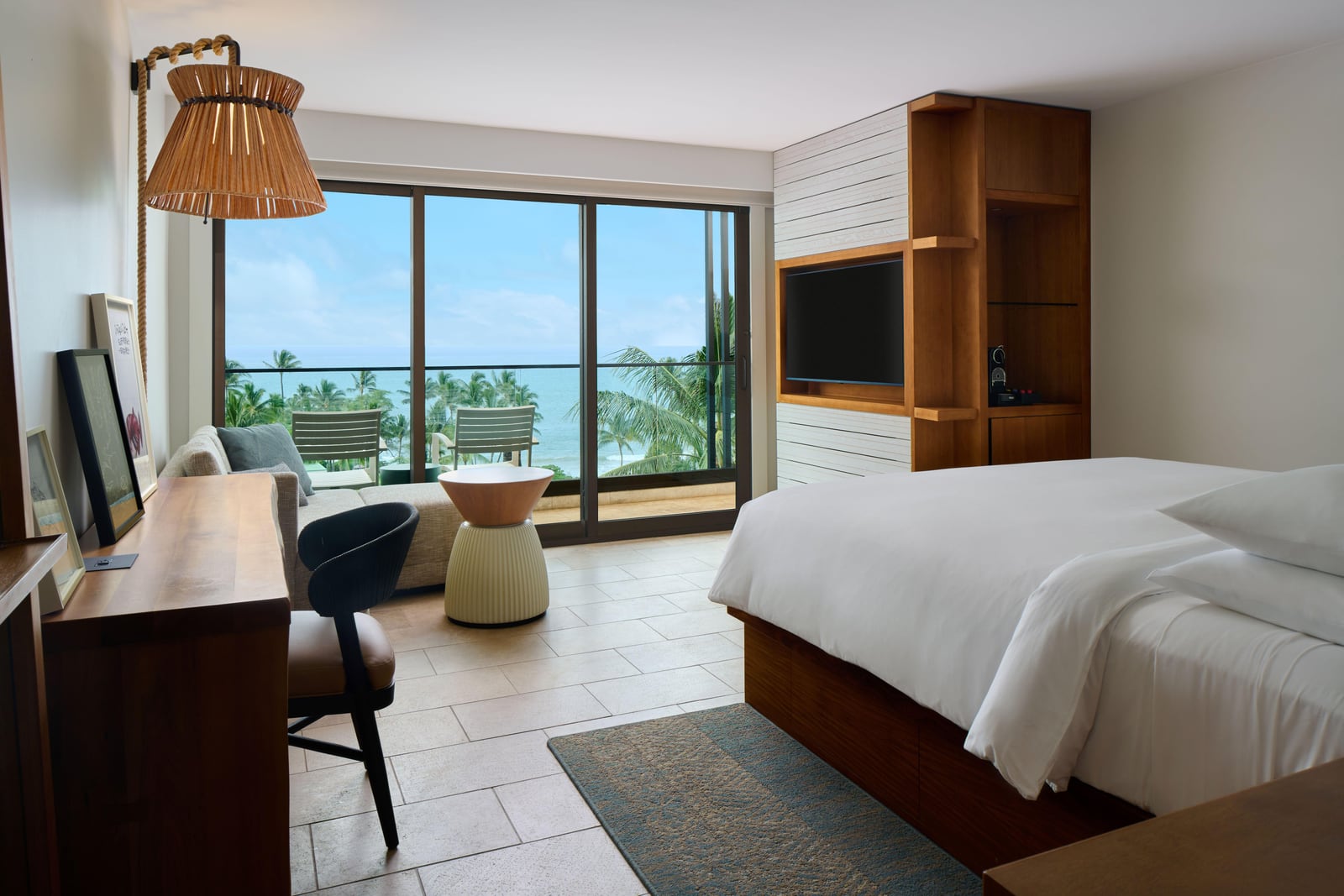 An Andaz Maui ocean-view king room
