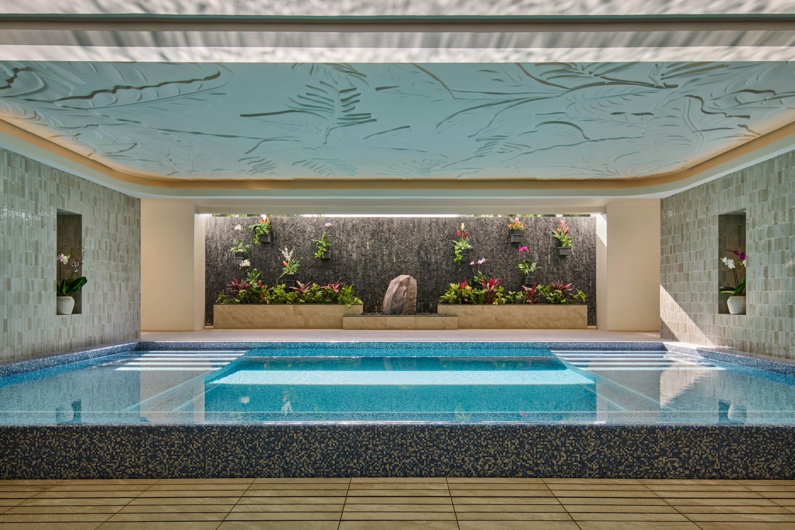 The vitality pool at Kilolani Spa, Grand Wailea