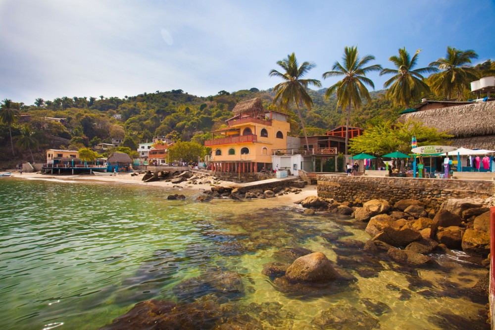 The roadless village of Yelapa on Banderas Bay
