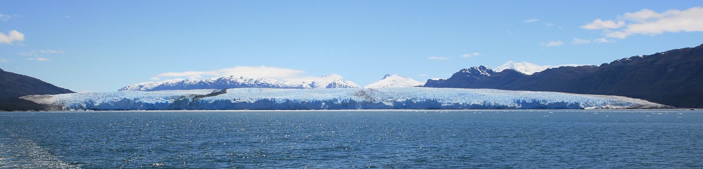 Glaciers in the Chilean fjords