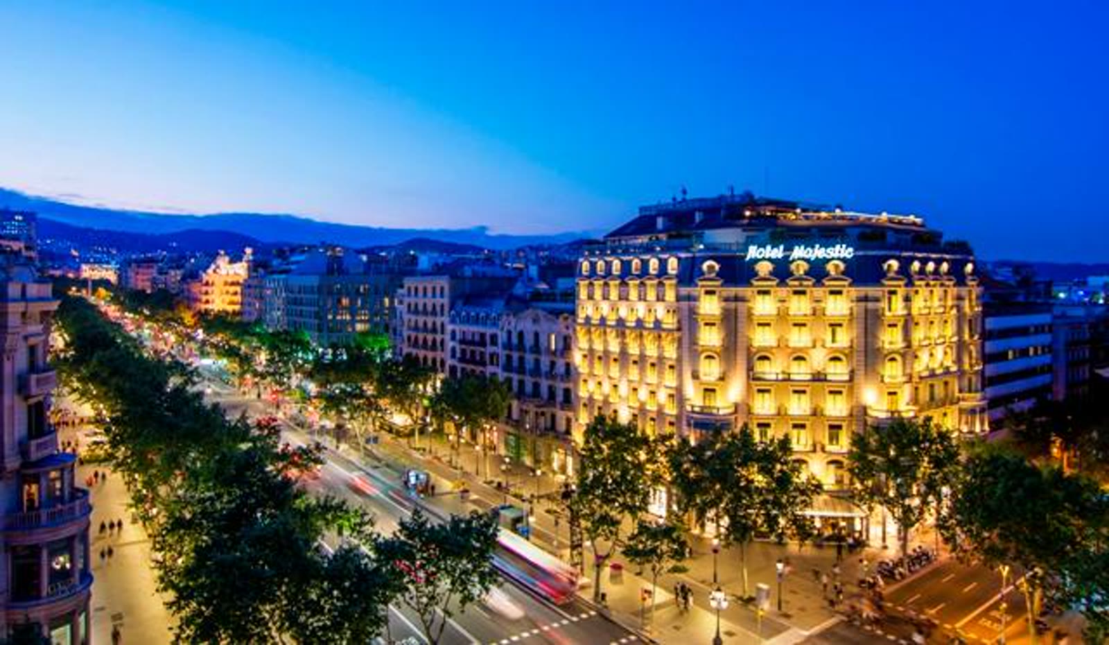 The Majestic Hotel and Spa on Passeig de Gracia, Barcelona