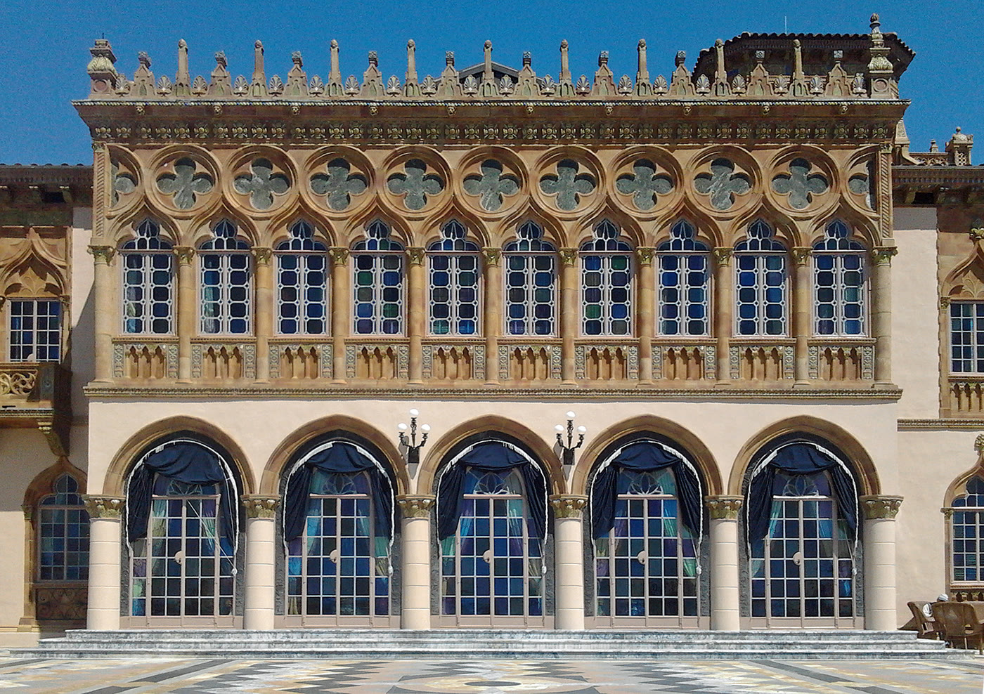 Ca' d'Zan, the Venetian Gothic mansion at The Ringling in Sarasota
