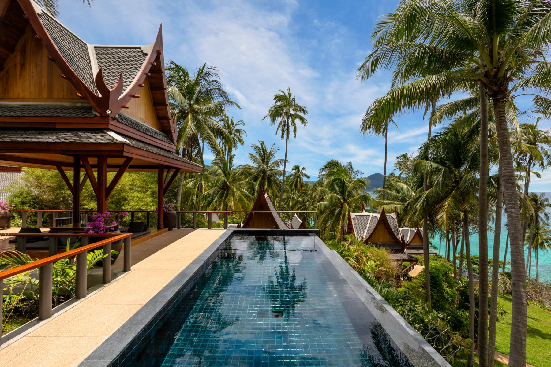 An Ocean Pool Pavilion at Amanpuri