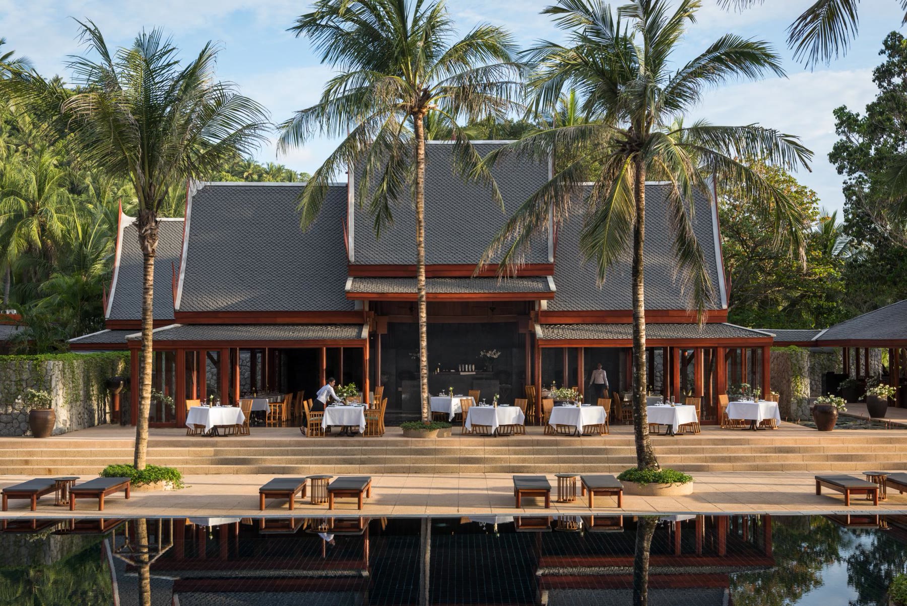 Dining at Amanpuri