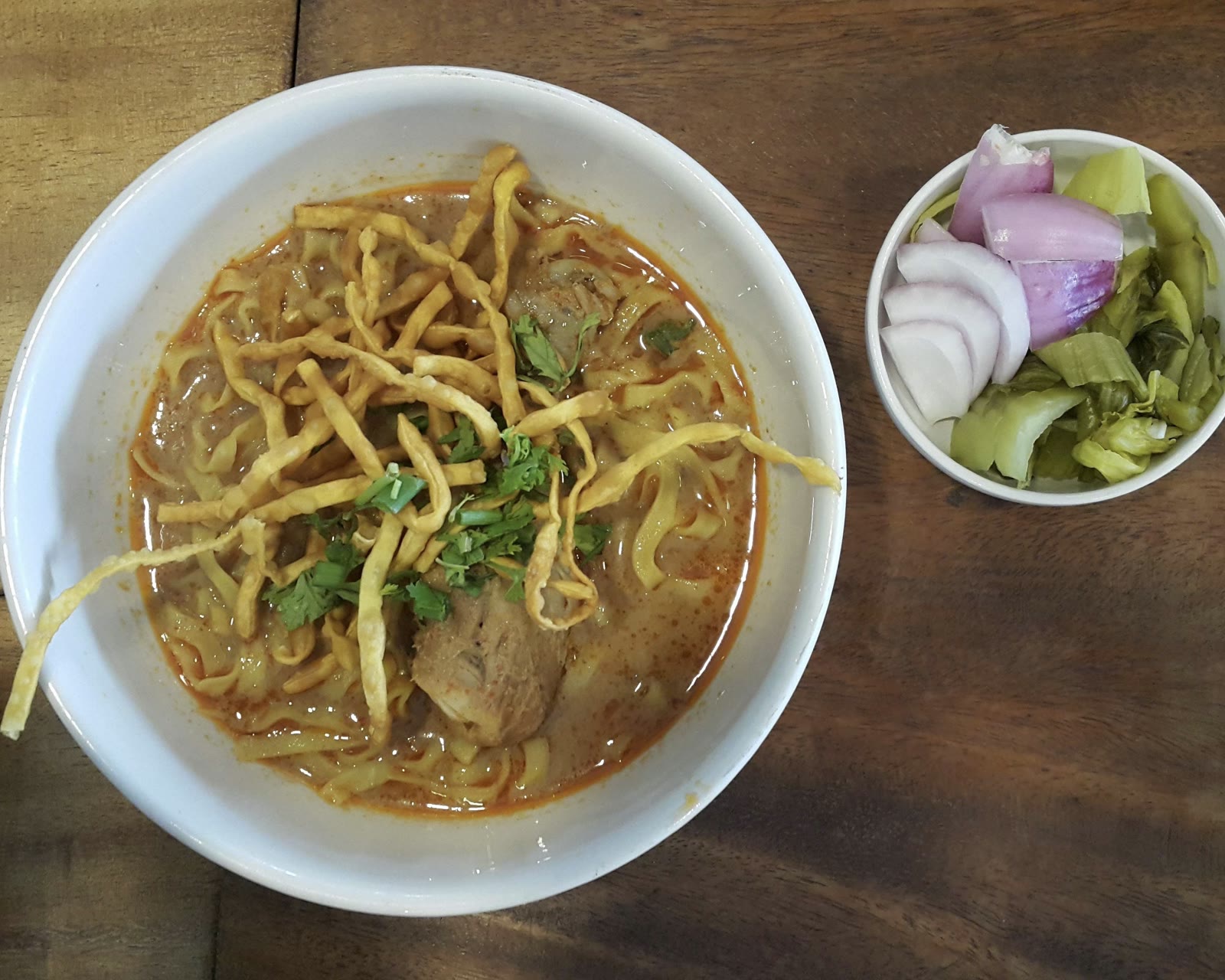 Khao soi, a northern Thai dish