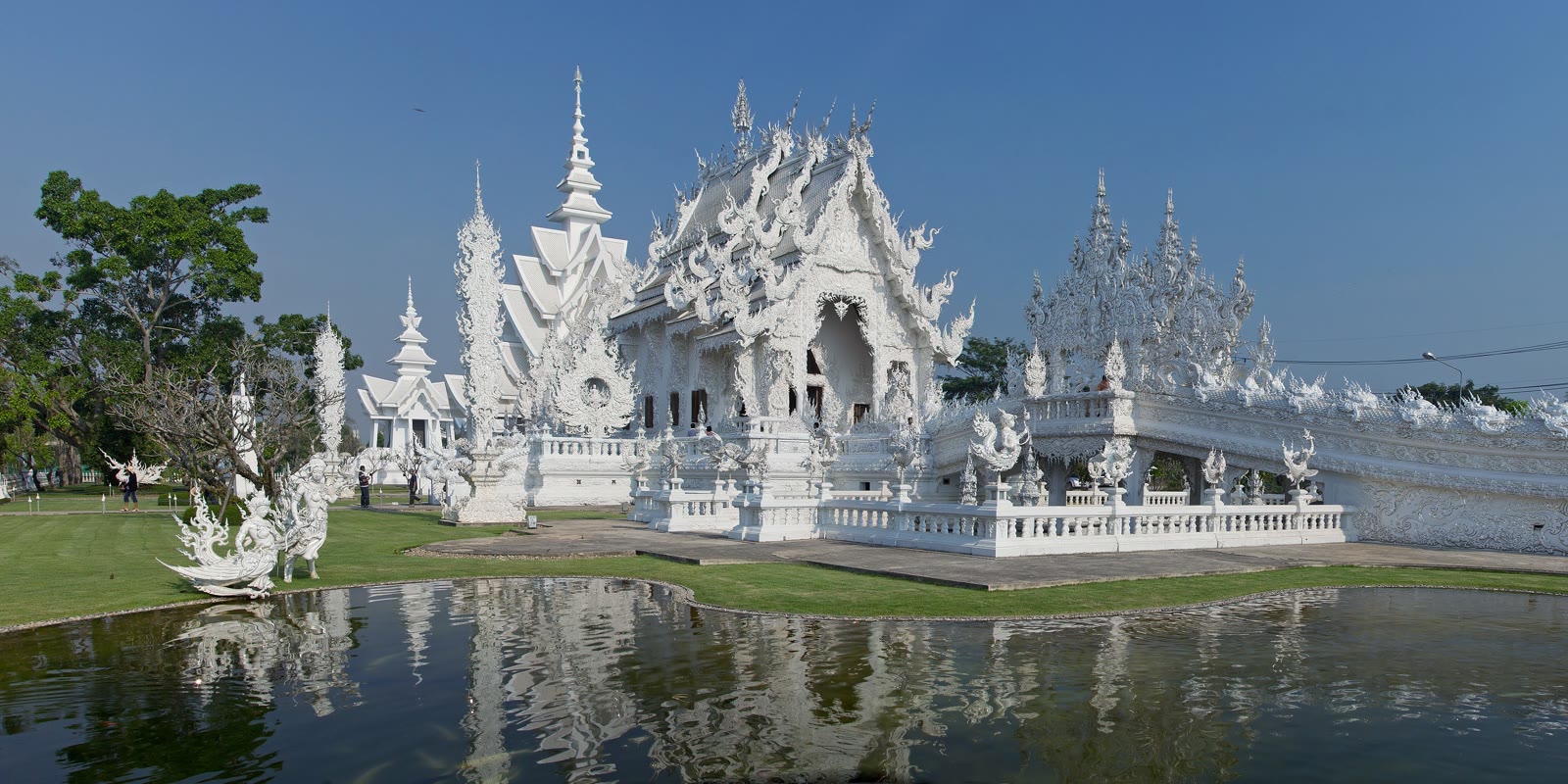 The White Temple, Wat Rong Khun, Chiang Rai