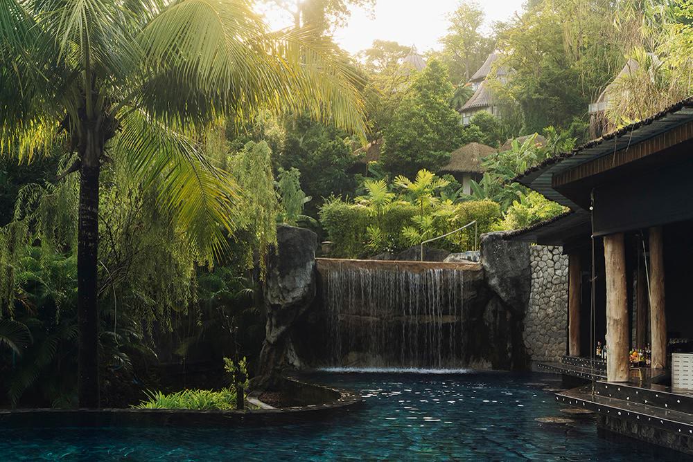 A pool at Keemala, Phuket